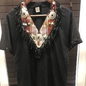 Black Western Shirt